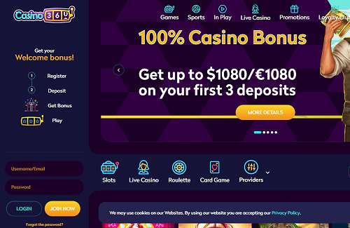 Casino360 Blacklisted Casino