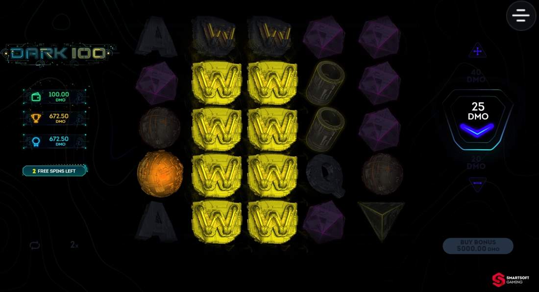 Gameplay of Dark 100