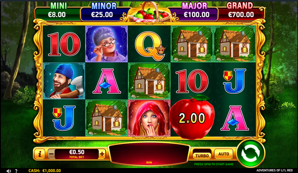 Gameplay of Adventures of Lil Red