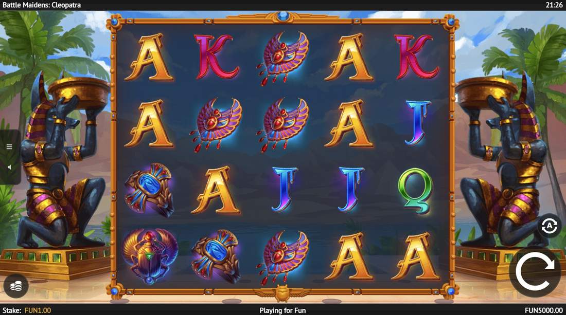 Gameplay of Battle Maidens Cleopatra