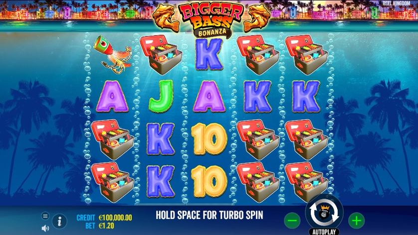 Gameplay of Bigger Bass Bonanza