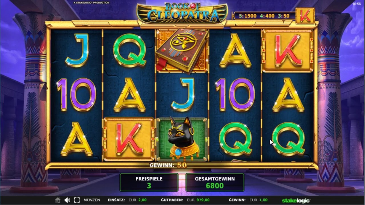 Gameplay of Book of Cleopatra