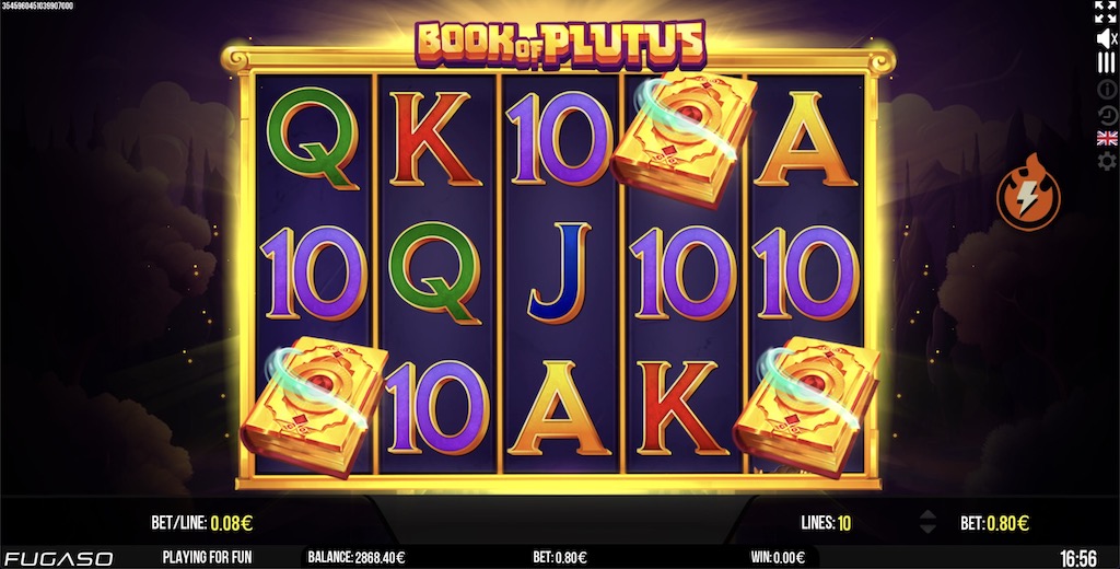 Gameplay of Book Of Plutus