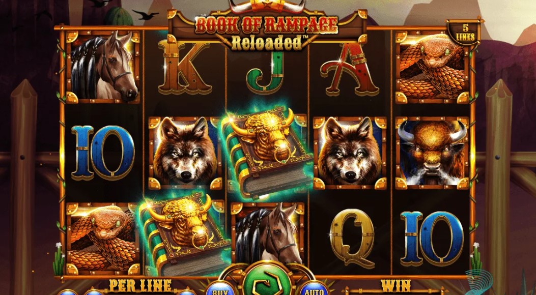 Gameplay of Book of Rampage
