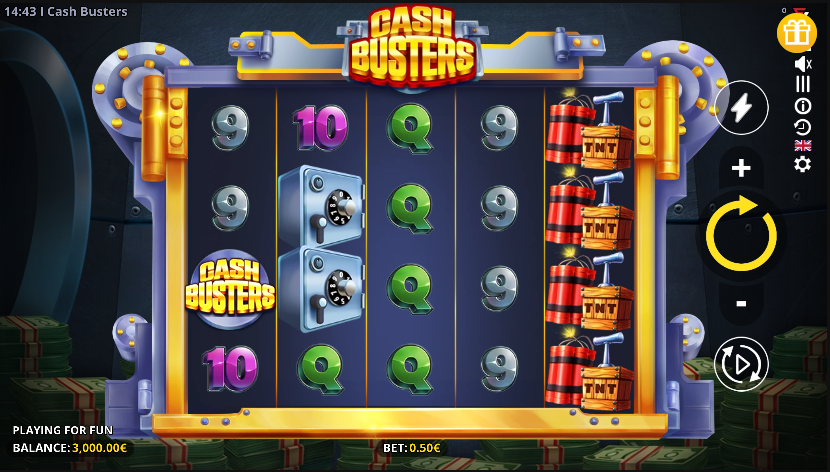 Gameplay of Cash Busters