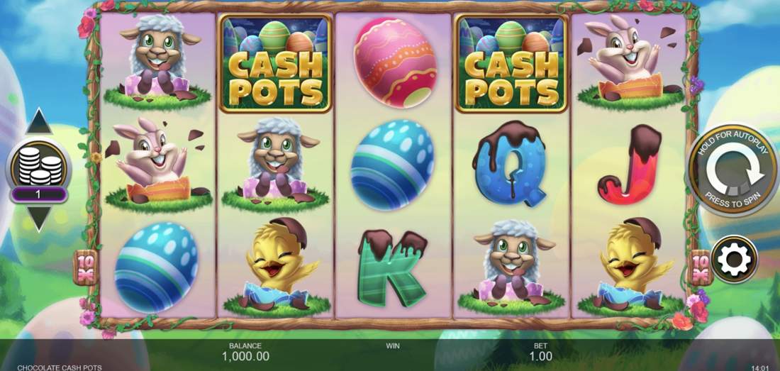 Gameplay of Chocolate Cash Pots