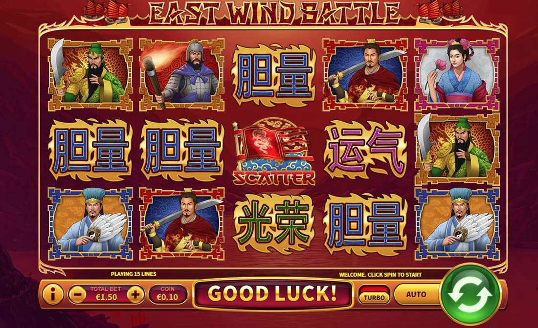 Gameplay of East Wind Battle