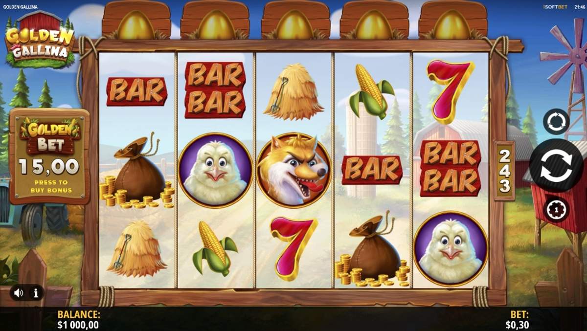 Gameplay of Golden Gallina