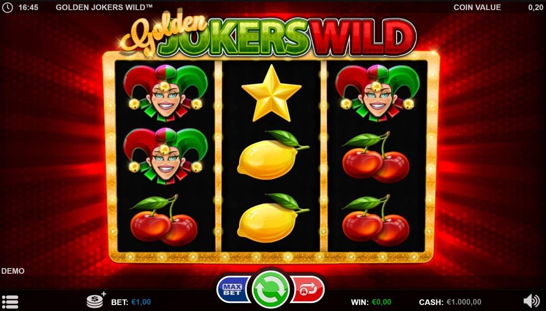 Gameplay of Golden Jokers Wild