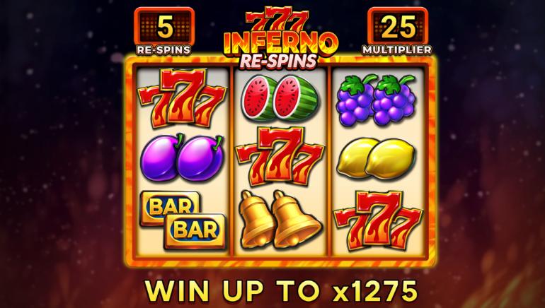 Gameplay of Inferno 777 Respins