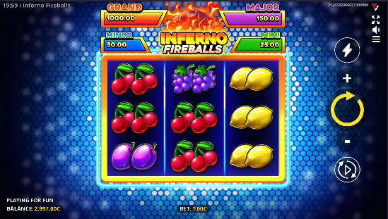 Gameplay of Inferno Fireballs