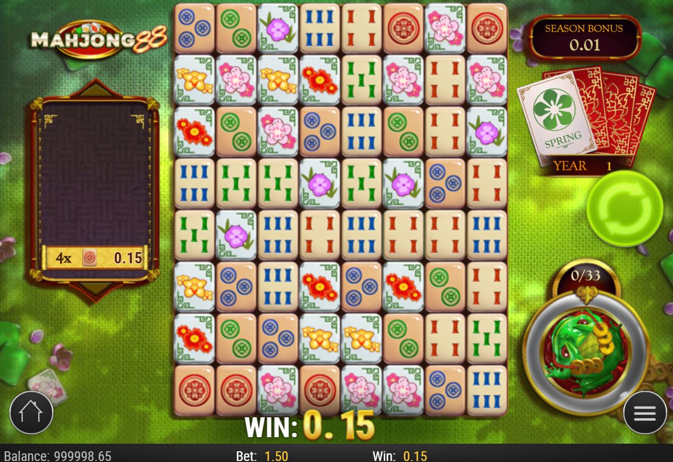Gameplay of Mahjong 88
