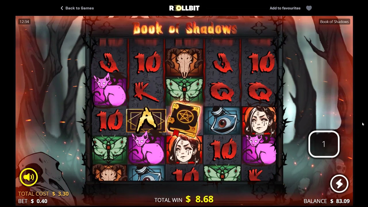 Gameplay of Book of Shadows