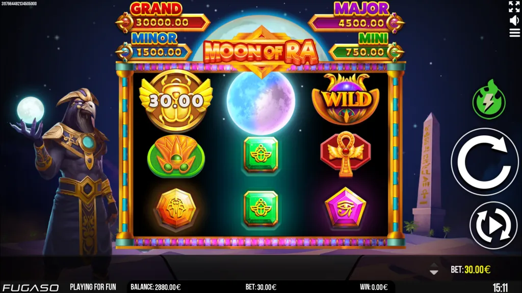 Gameplay of Moon Of Ra
