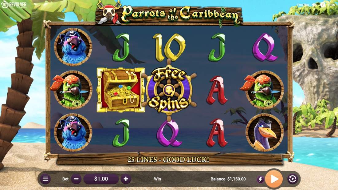 Gameplay of Parrots of the Caribbean