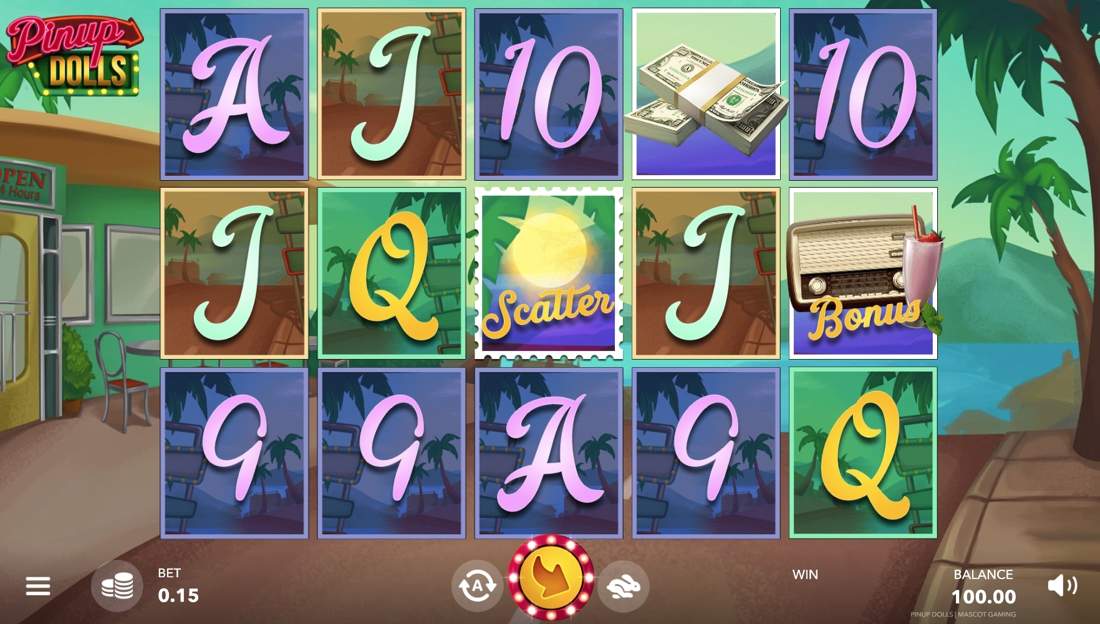 Gameplay of Pinup Dolls