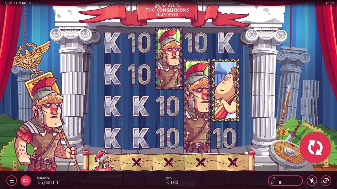 Gameplay of Rome The Conquerors