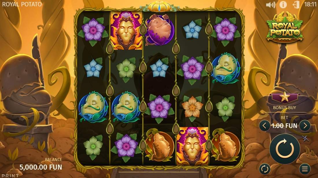 Gameplay of Royal Potato