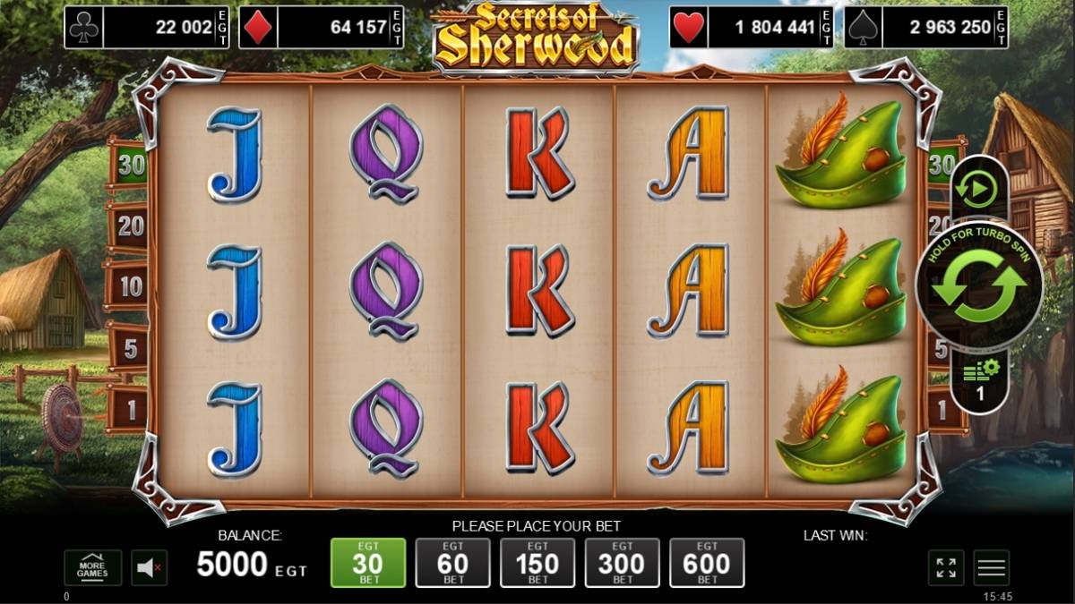 Gameplay of Secrets of Sherwood