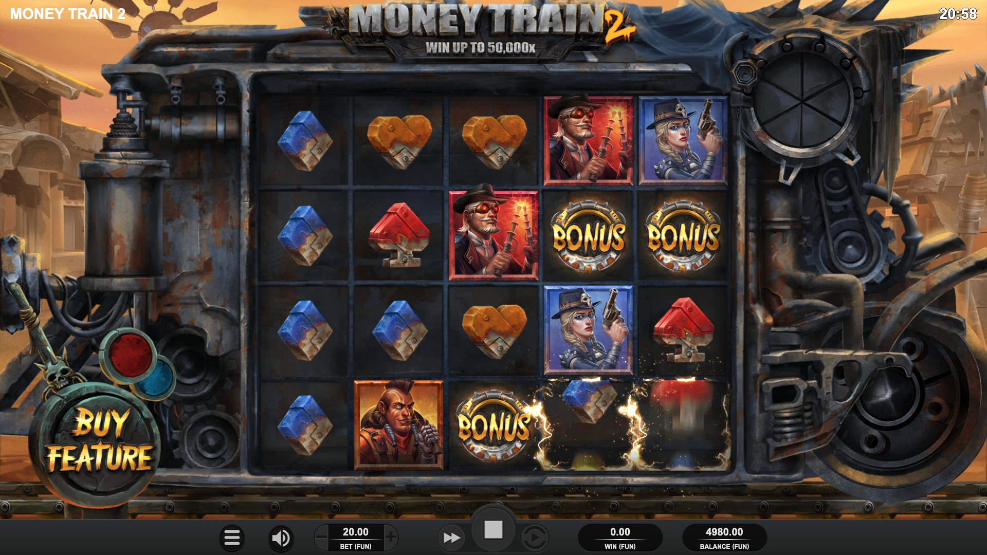 Gameplay of Money Train 2